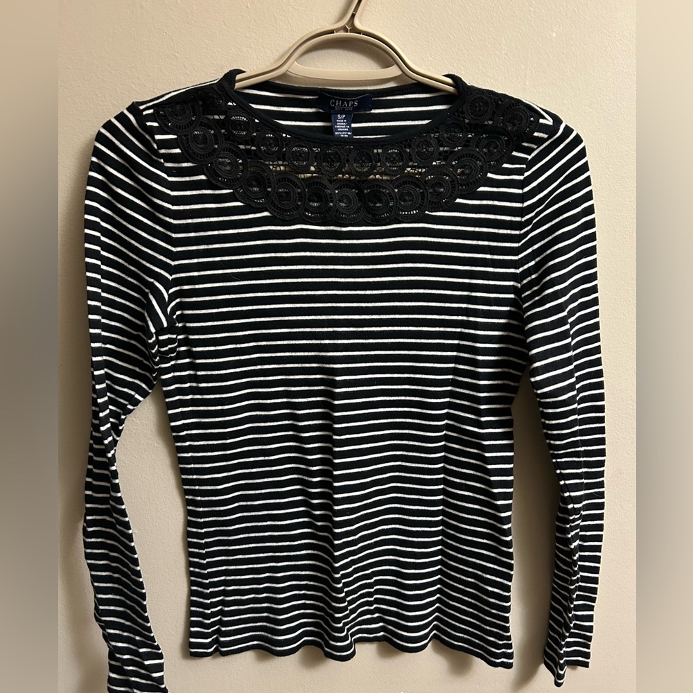 Chaps Ladies Blouse Size Small